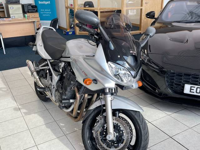 Suzuki Bandit 1200 GSF 1200 SK5 Sports Tourer Petrol Silver