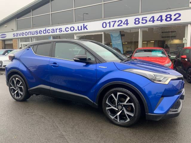 Toyota C-HR 1.8 Hybrid Dynamic 5dr CVT Hatchback Petrol / Electric Hybrid Blue