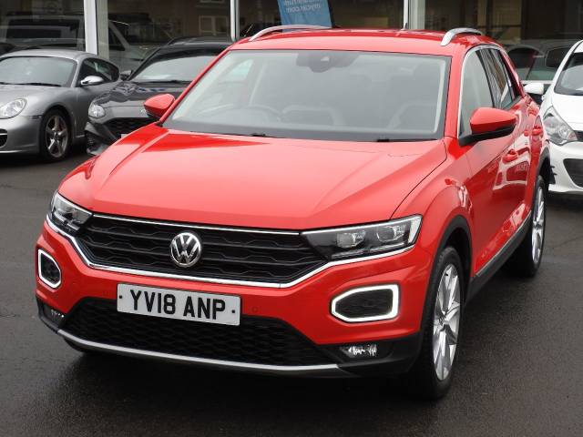 Volkswagen T-Roc 1.5 TSI EVO SEL 5dr Hatchback Petrol Red