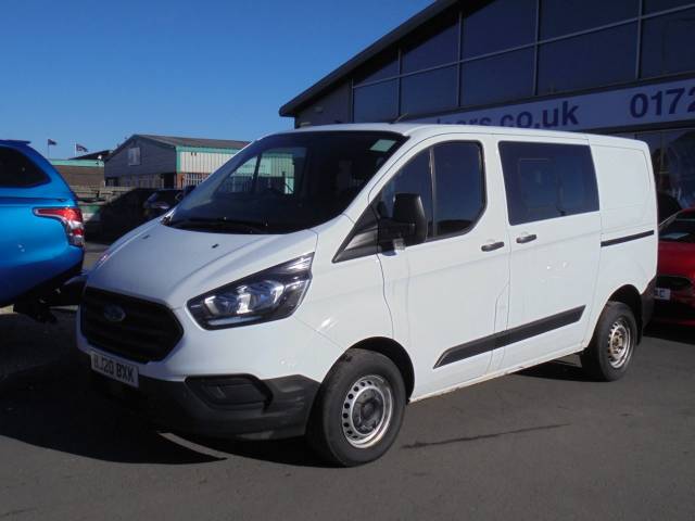 2020 Ford Transit Custom 2.0 EcoBlue 105ps Low Roof D/Cab Leader Van