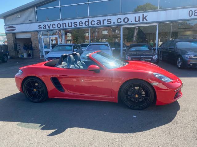 Porsche Boxster 2.0 2dr PDK Convertible Petrol Red